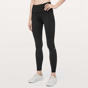 Lululemon Fast & Free Full Length Tight *Non-Reflective 28" Black